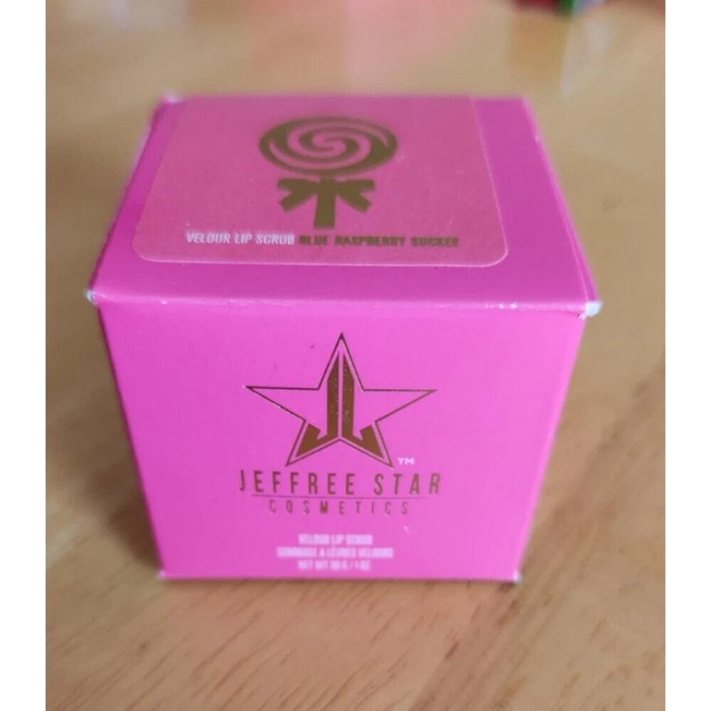 Jeffree Star Velour Lip Scrub - Blue Raspberry Sucker